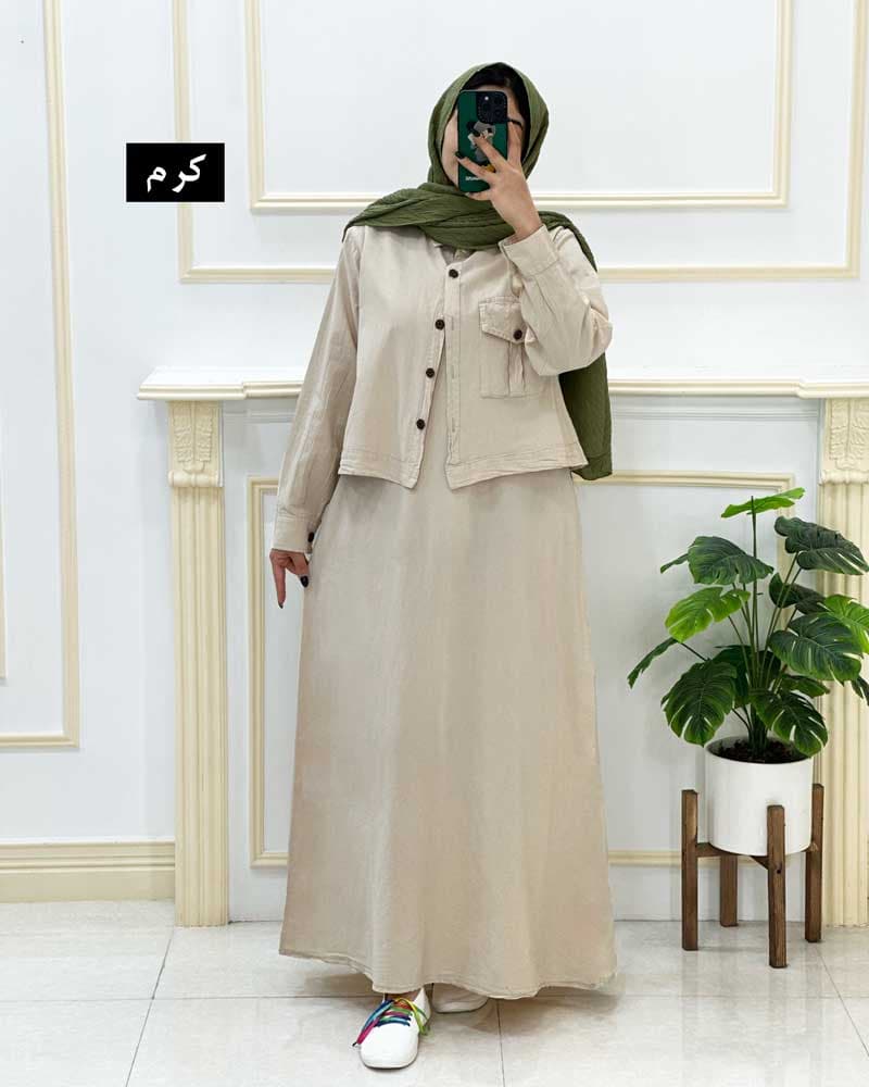کت سارافون الیاف کد۴۰۸۱۲۸