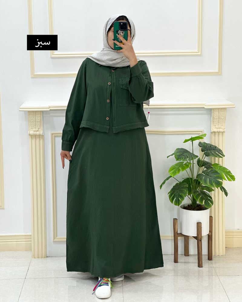 کت سارافون الیاف کد۴۰۸۱۲۸ — تصویر ۶