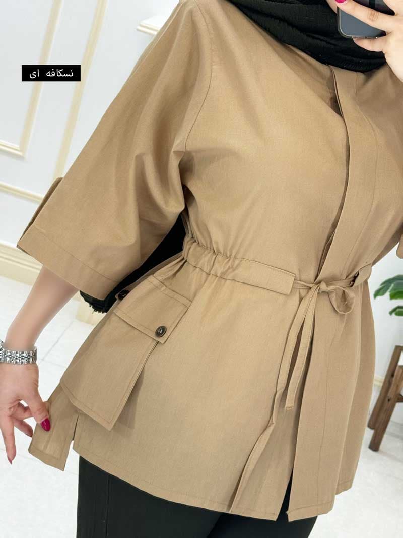 مانتوعروسکی کاترین کد 968174 — تصویر ۴