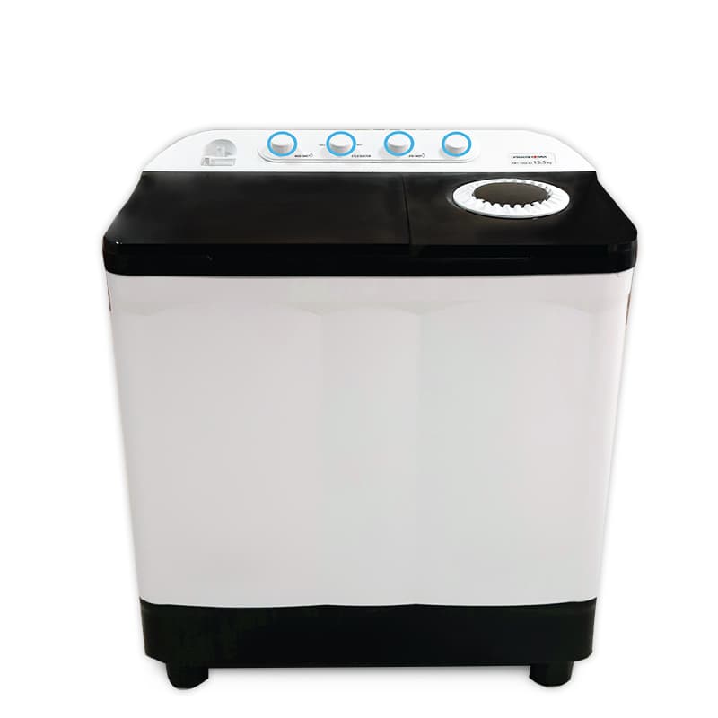 ماشین لباسشویی دوقلو پاکشوما PWF-1564AJ سفید 15.5 کیلویی — تصویر ۸