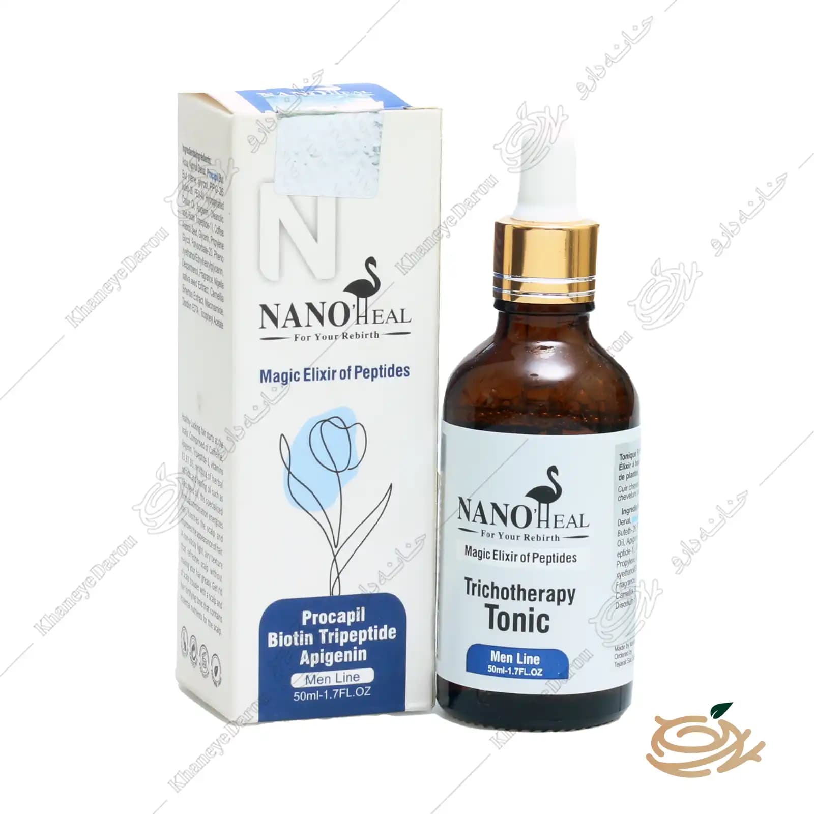 تونیک ضد ریزش مو نانوهیل تقویت موی سر آقایان