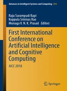 دانلود کتاب First International Conference on Artificial Intelligence and Cognitive Computing