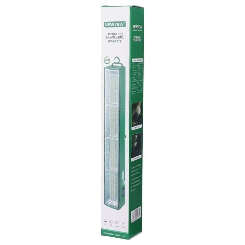 چراغ اضطراری شارژی خورشیدی Newvew NV-E967T — تصویر ۲