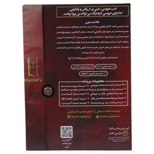 بازی فکری پرونده هم خون میستری گیمز کد 010884 — تصویر ۸