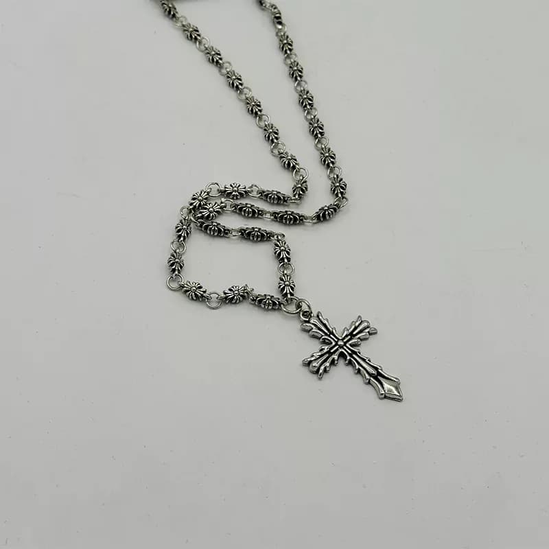 گردنبند کروم هارتز کد 25 (Chrome Hearts) — تصویر ۲