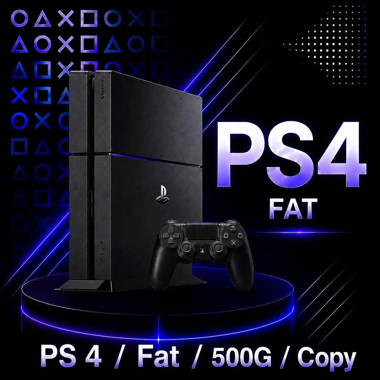 کنسول بازی سونی مدل Playstation 4 Fat 500GB Copy