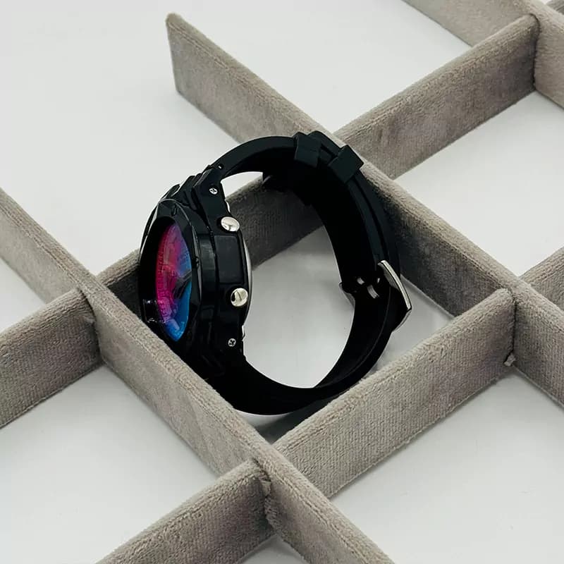 ساعت جی شاک G-shock صفحه رنگی بدنه مشکی — تصویر ۲