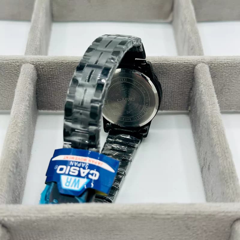 ساعت کاسیو Casio صفحه دایره مشکی — تصویر ۲