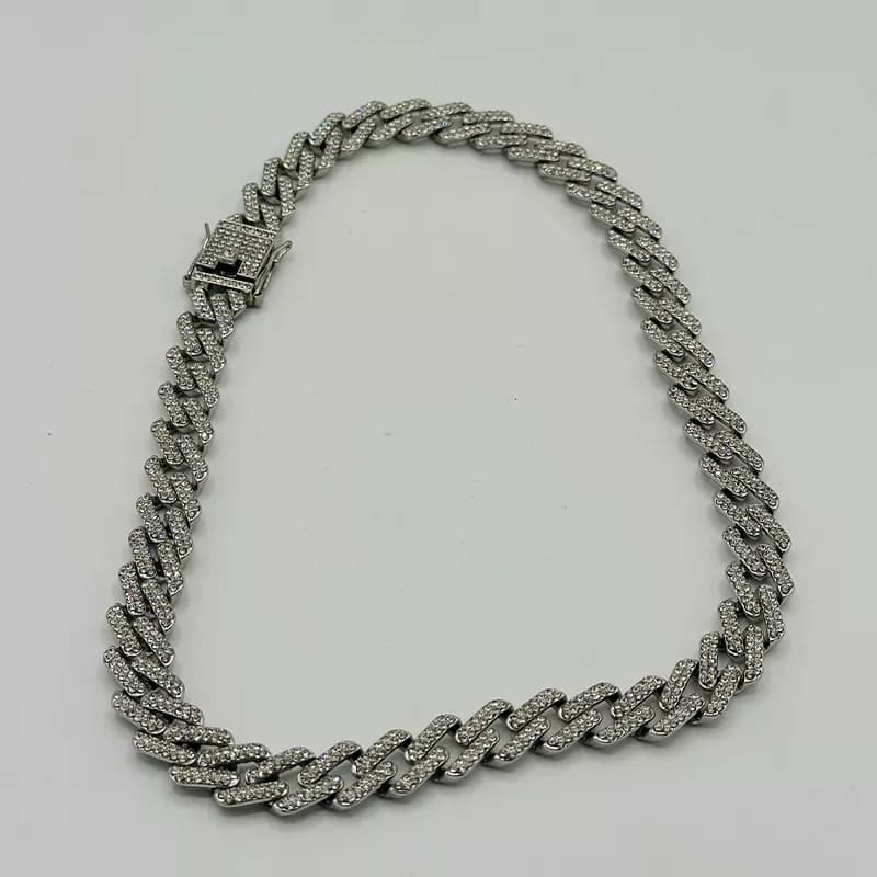 گردنبند چین فول نگین Ice Chain کد 6