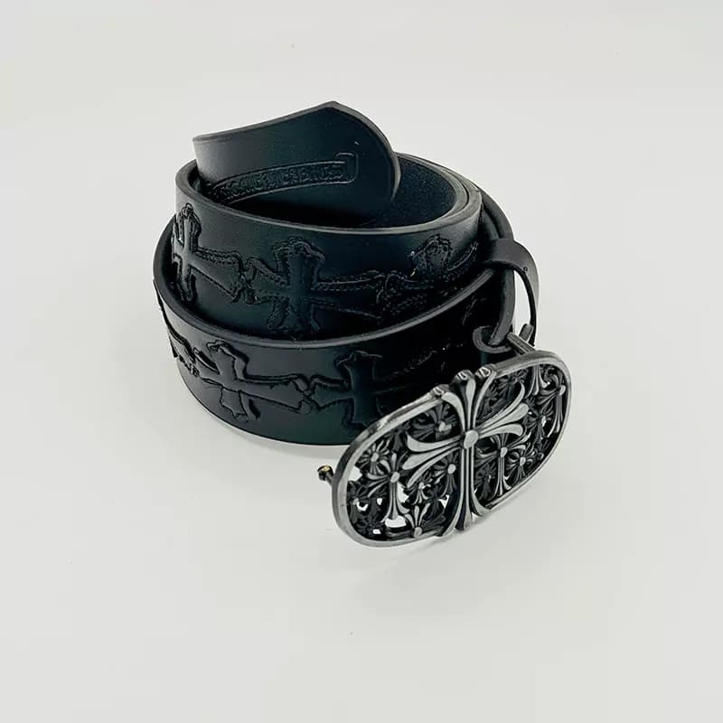 کمربند کروم هارتز پر صلیب کد 17 ( Chrome Hearts)
