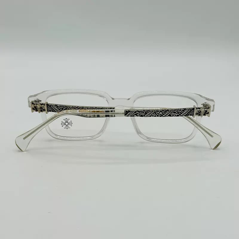 عینک کروم هارتز (Chrome Hearts) بی رنگ کد 11 — تصویر ۳
