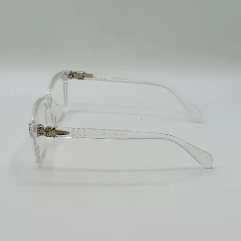 عینک کروم هارتز (Chrome Hearts) بی رنگ کد 10 — تصویر ۲