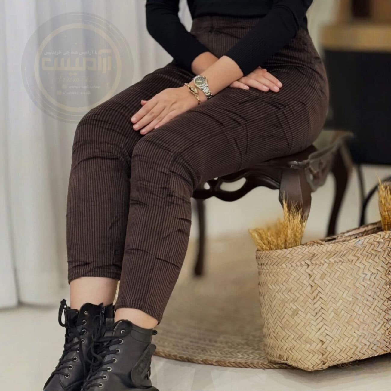 شلوار مخمل کبریتی YiChenFS — تصویر ۵