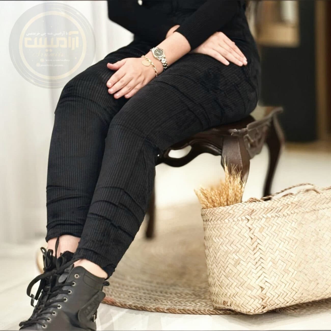 شلوار مخمل کبریتی YiChenFS — تصویر ۳