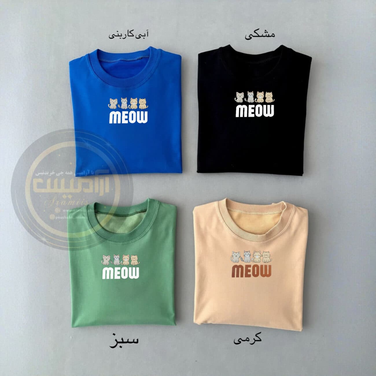 بلوز دورس گربه meow — تصویر ۴