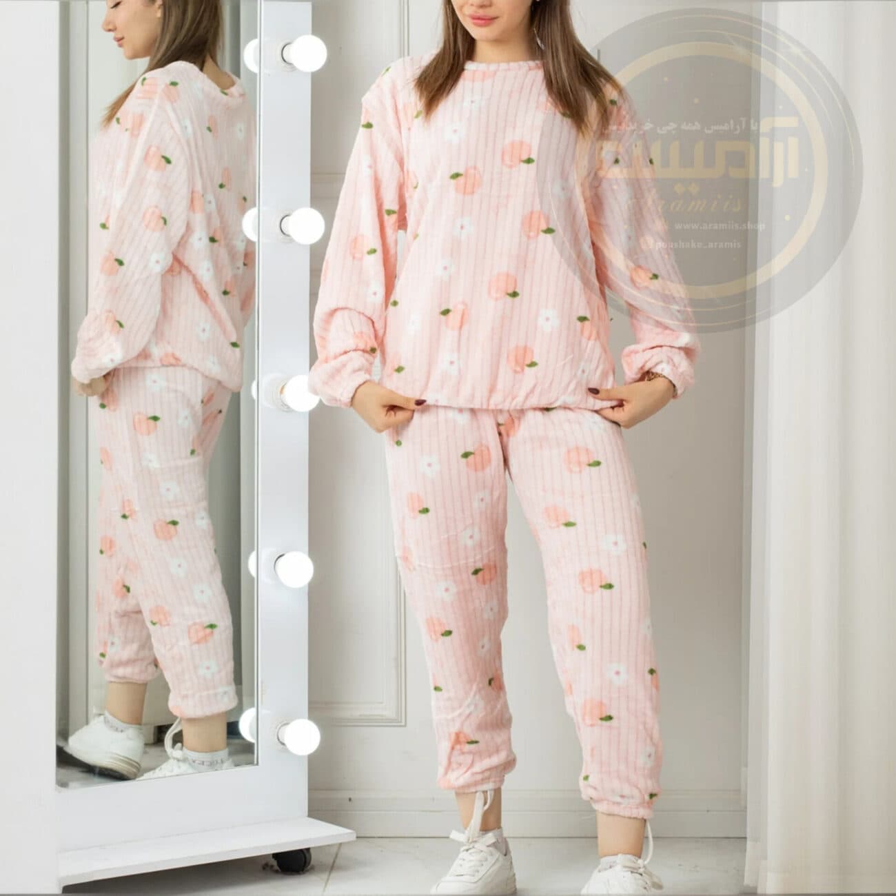 بلوز و شلوار تدی حوله ای وارداتی — تصویر ۴