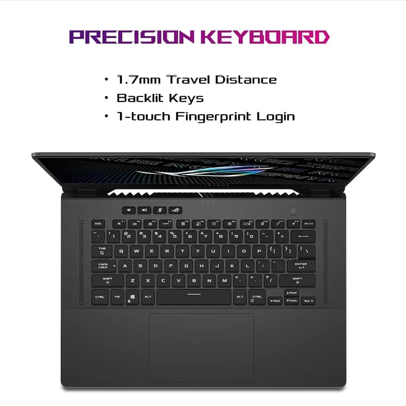 لپ ایسوس ASUS ROG Zephyrus G16 | i7-13620H | 24G | 1TB | 8GB RTX4060 | 16”FHD 165HZ (استوک) — تصویر ۸
