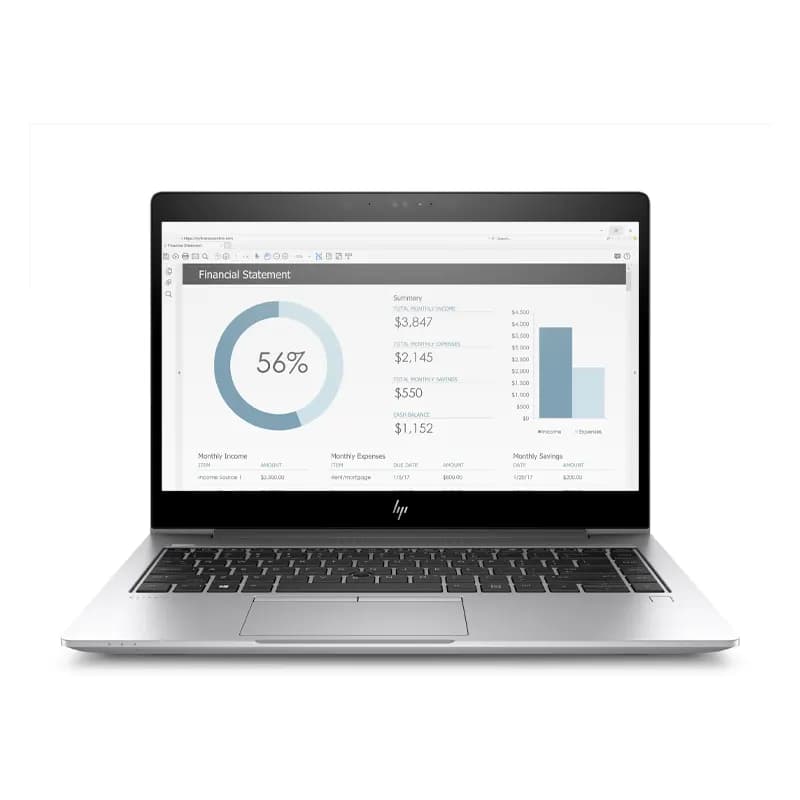لپ تاپ اچ پی HP 1030 G3 | i5-8350U | 8G | 256G | INTEL UHD | 13.5”FHD TOUCH X360 (استوک) — تصویر ۵