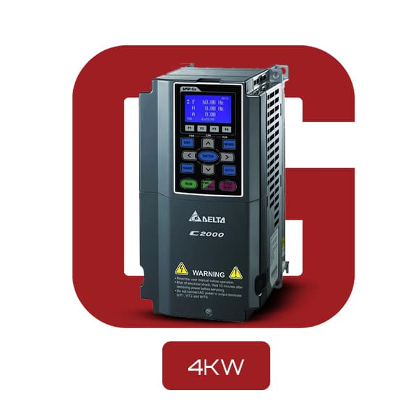 اینورتر سه فاز دلتا C2000 توان 4KW