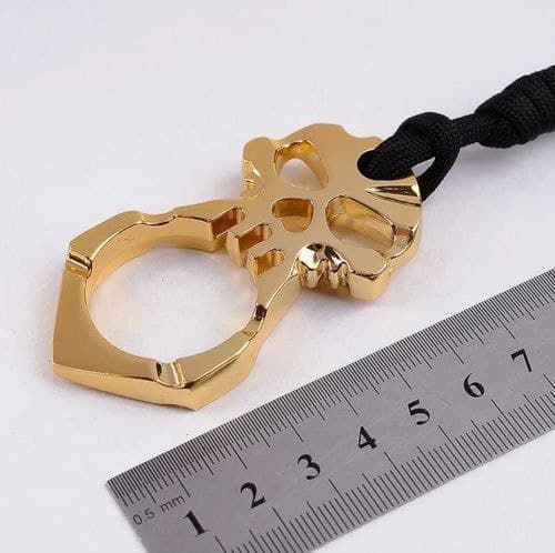 پنجه‌بکس گردنی – طرح خاص، مقاوم و کاربردی در دو رنگ طلایی و استیل — تصویر ۳
