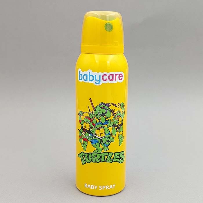 اسپری خوشبو کننده بدن کودکان بیبی کر baby care مدل لاک پشت نینجا حجم 120 میل 92832