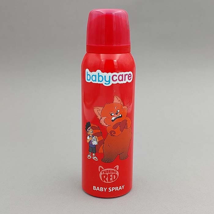 عمده فروشی اسپری خوشبو کننده بدن کودکان بیبی کر baby care مدل خرس قرمز حجم 120 میل 92832