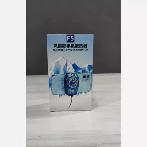 فن خنک کننده موبایل مدل F5 پلاگ مستقیم قدرت خنک کنندگی کدm18766 — تصویر ۲