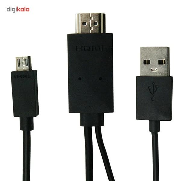 کابل تبدیل MHL به HDMI طول 1.8 متر کدm18741