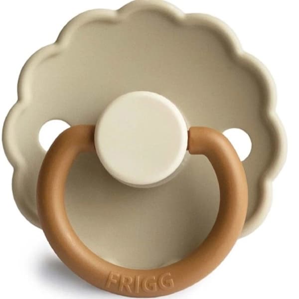پستانک FRIGG فریگ لاتکس Daisy کرم ترکیبی دارای سایزبندی — تصویر ۲