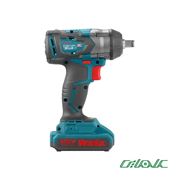 آچار بکس شارژی رونیکس مدل RH-8907 سری براش لس — تصویر ۲