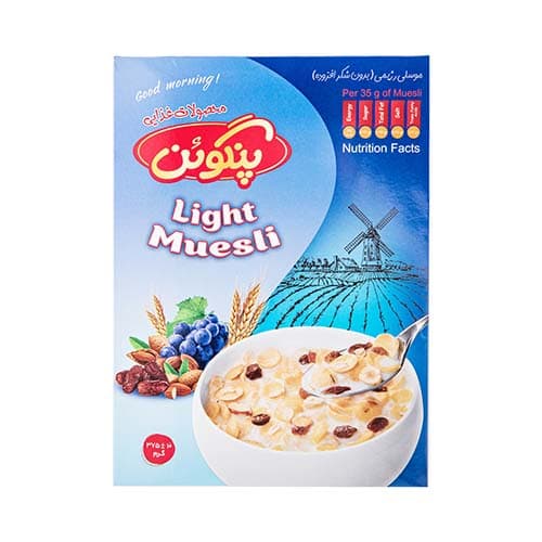 میوسلی رژیمی 375گ پنگوئن