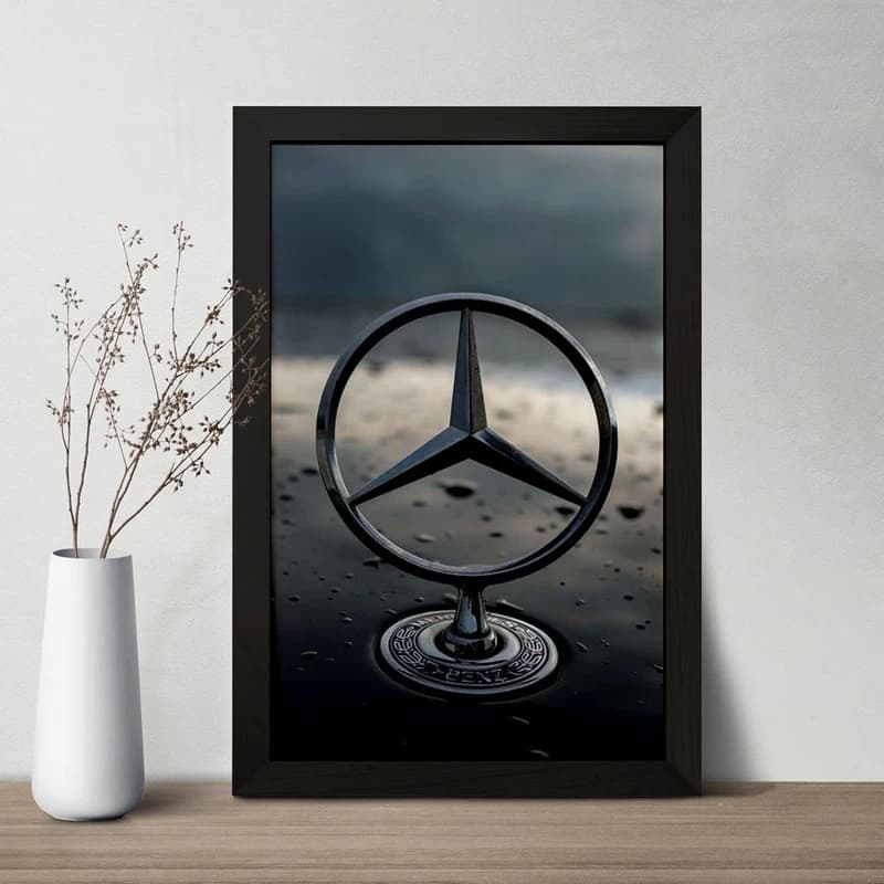 تابلو خندالو مدل مرسدس بنز Mercedes Benz کد m18413 — تصویر ۲