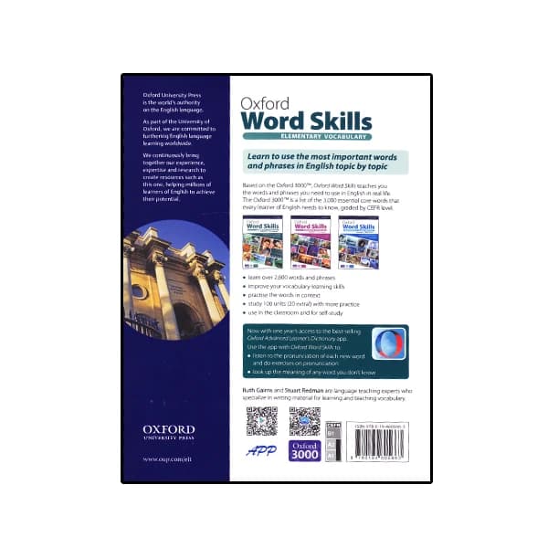 کتاب Oxford Word Skills Elementary کد M18429