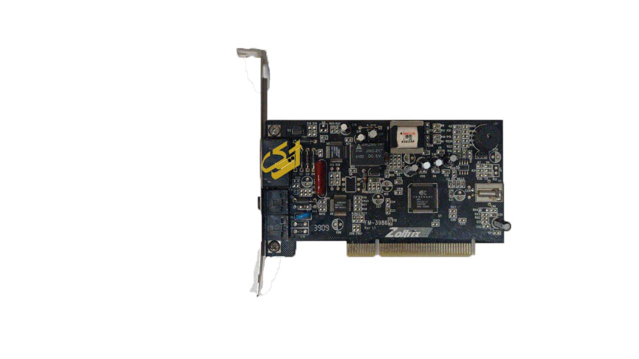 فکس مودم داخلی zoltrix مدل fx_3986 pci lan — تصویر ۴