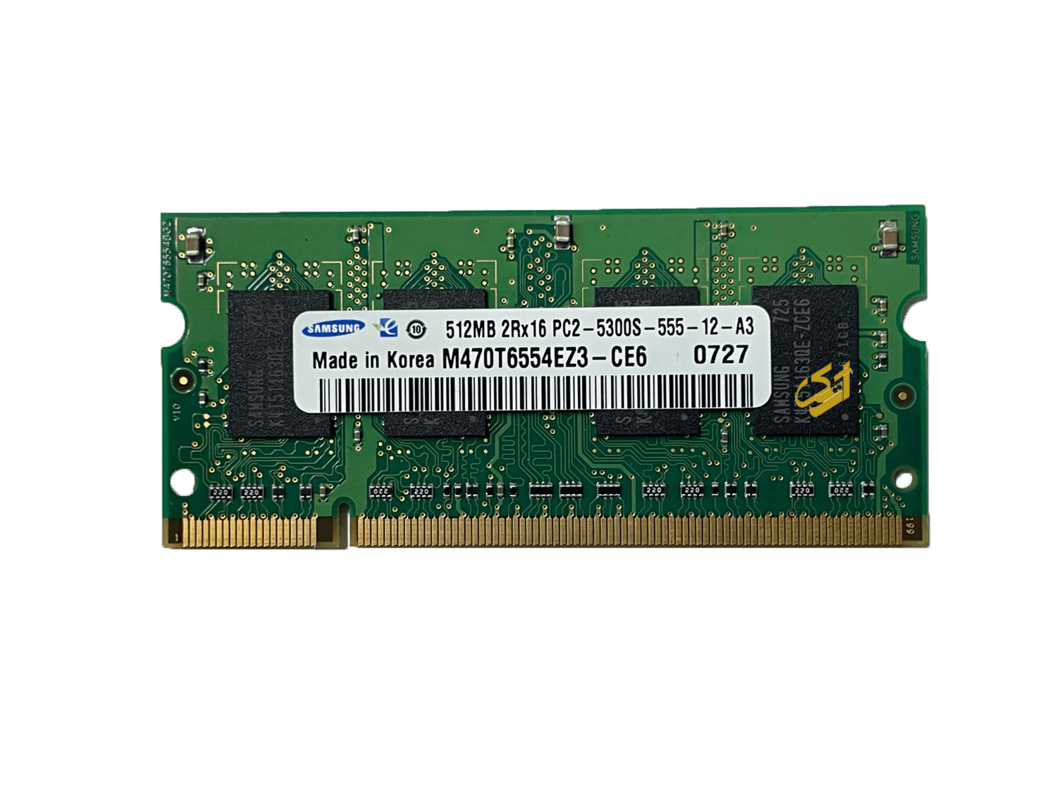 رم لپ تاپ سامسونگ RAM SAMSUNG 512MB PC2-5300S DDR2