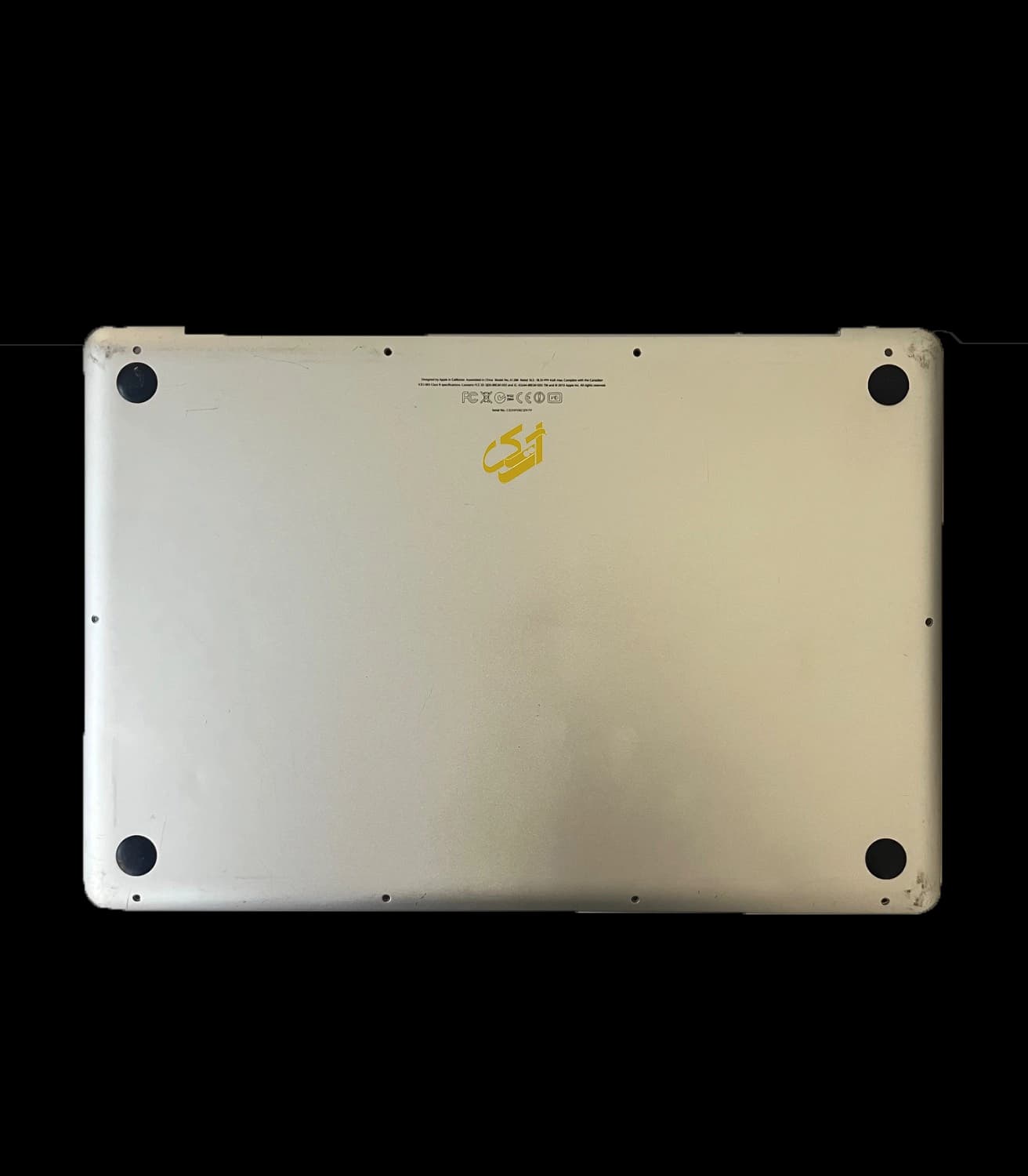 قاب D لپ‌ تاپ مک بوک اپل مدل MACBOOK PRO A1286