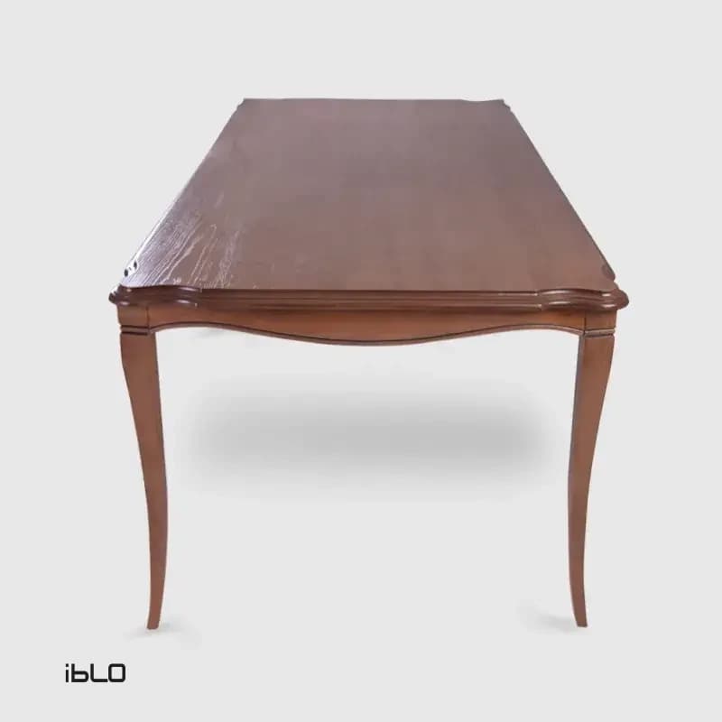 میز نهارخوری نئوکلاسیک 8 نفره لاوین (گردویی) — تصویر ۴