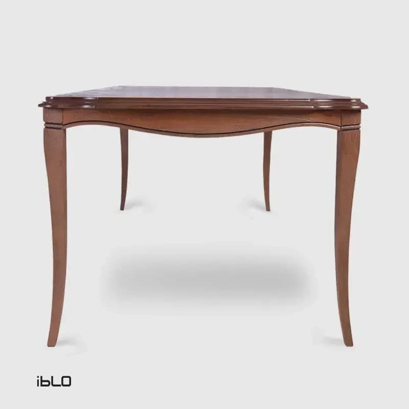 میز نهارخوری نئوکلاسیک 8 نفره لاوین (گردویی) — تصویر ۳