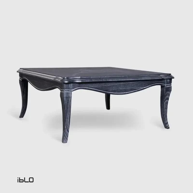 میز جلومبلی چوبی لاوین (زغال سنگی)