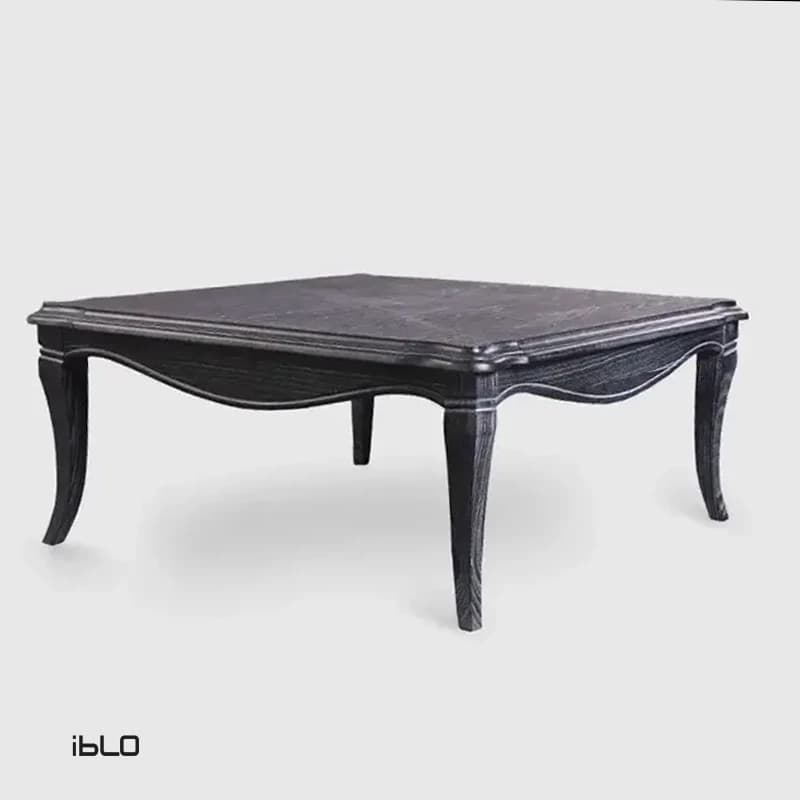 میز جلومبلی چوبی لاوین (زغال سنگی) — تصویر ۳