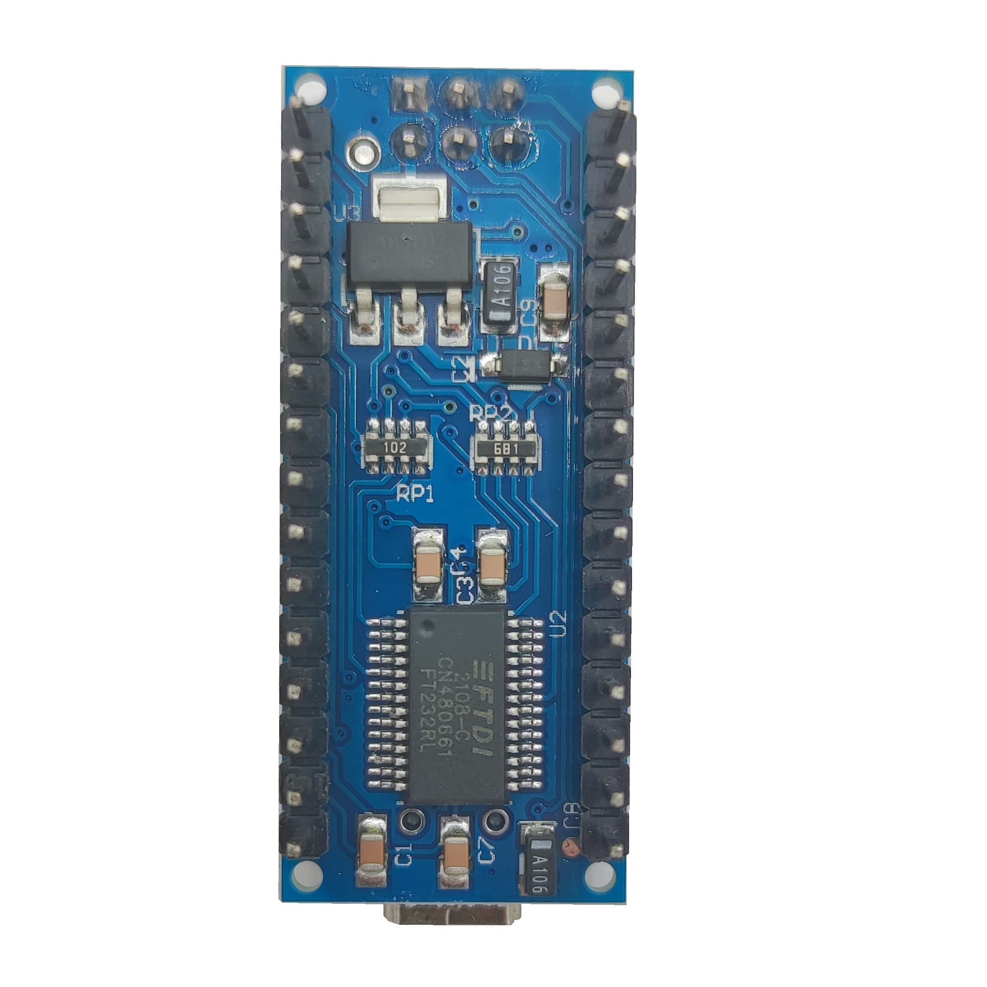 آردوینو نانو | Arduino Nano با آی سی FT232 مدل اصلی (لحیم شده) — تصویر ۲