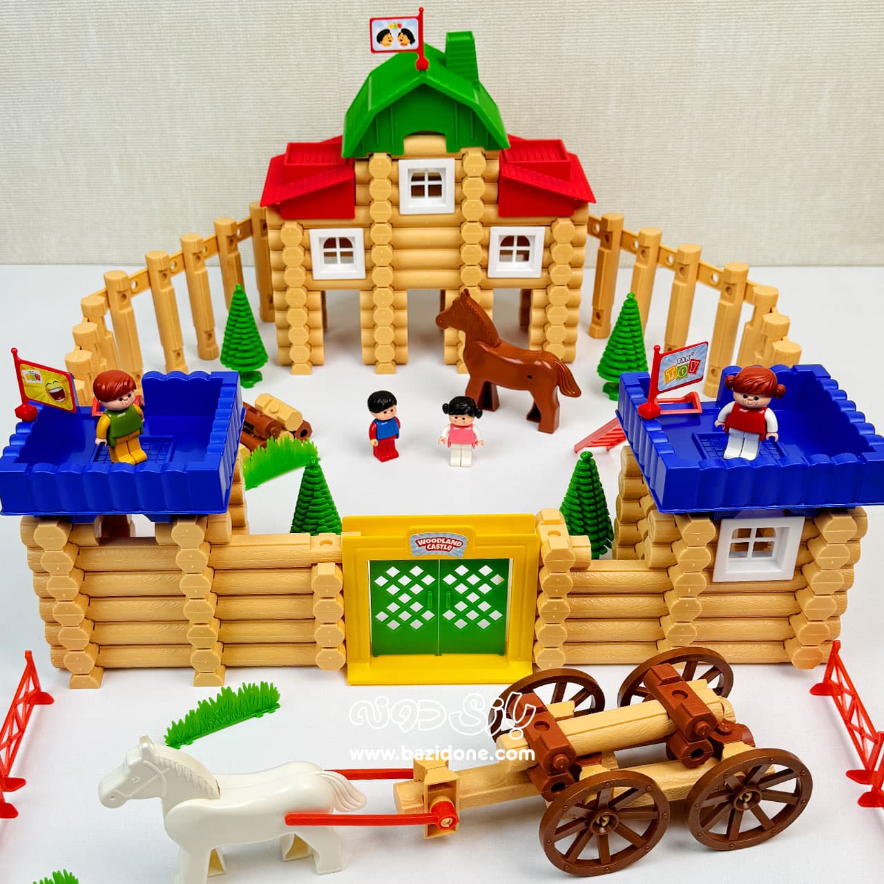 بازی فکری قلعه جنگلی 325 قطعه تک توی (Tak Toy) — تصویر ۴