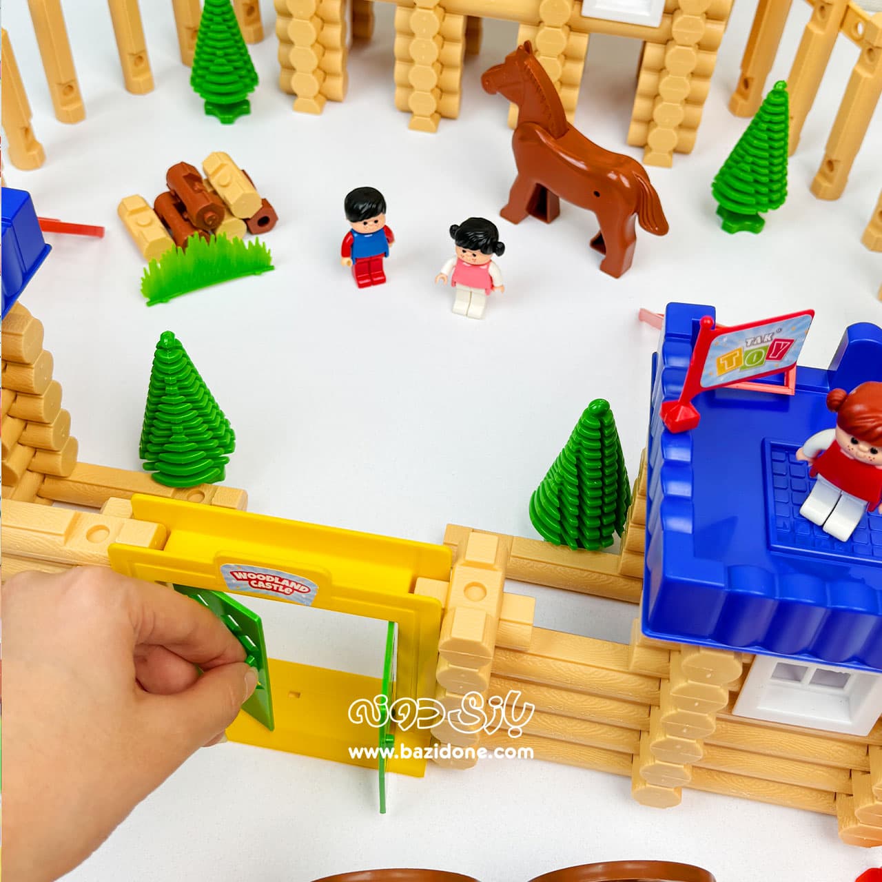 بازی فکری قلعه جنگلی 325 قطعه تک توی (Tak Toy) — تصویر ۵