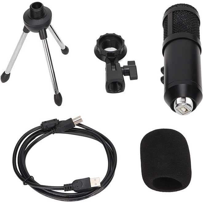 میکروفن کندانسر Eulbevoli E102 USB Condenser Microphone — تصویر ۵