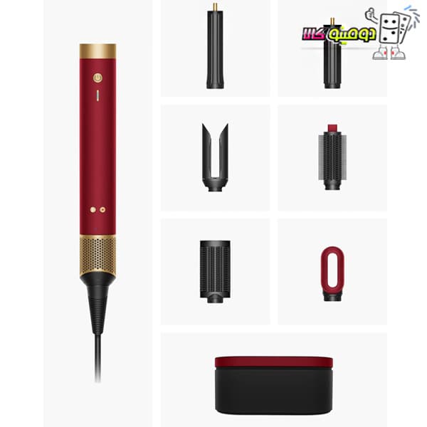 ایررپ دایسون مدل Airwrap Co-anda2X HS09-redvelvet — تصویر ۲