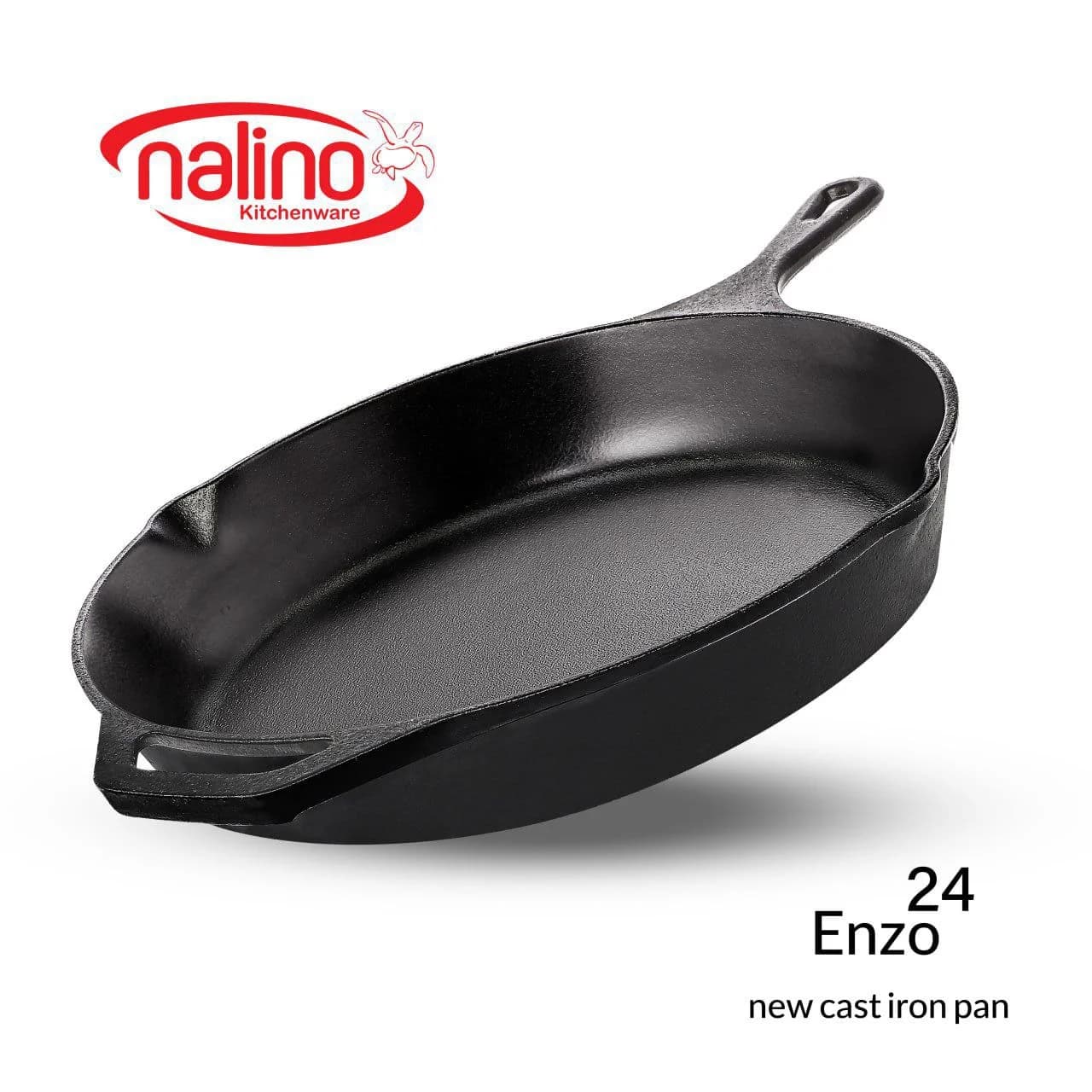 تابه چدنی مدل ENZO سایز 24 برند نالینو NALINO کد 01172