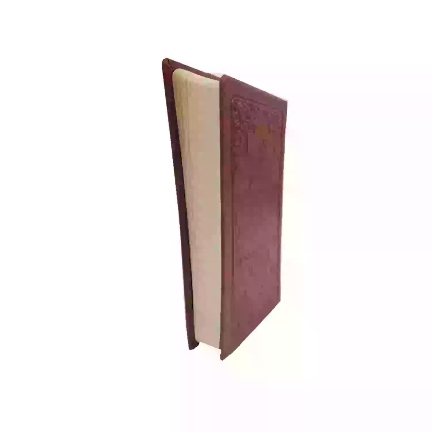 کتاب قرآن پالتویی جلد چرم خط حسن زاده ترجمه انصاریان-معارف کد 104065 — تصویر ۲