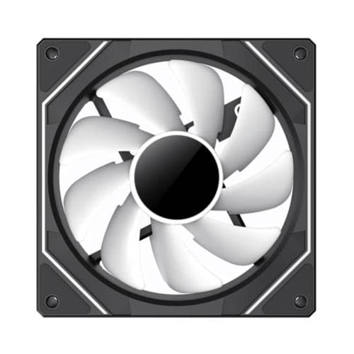 GameMax FN12A-S8I Black Gaming Case Fan — تصویر ۳