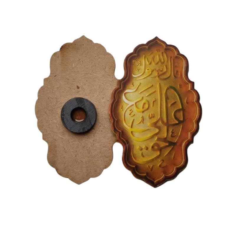 مگنت آهنربایی طرح غدیر و امیرالمومنین ع ابعاد حدودی 5در7سانت کد 104041 — تصویر ۶