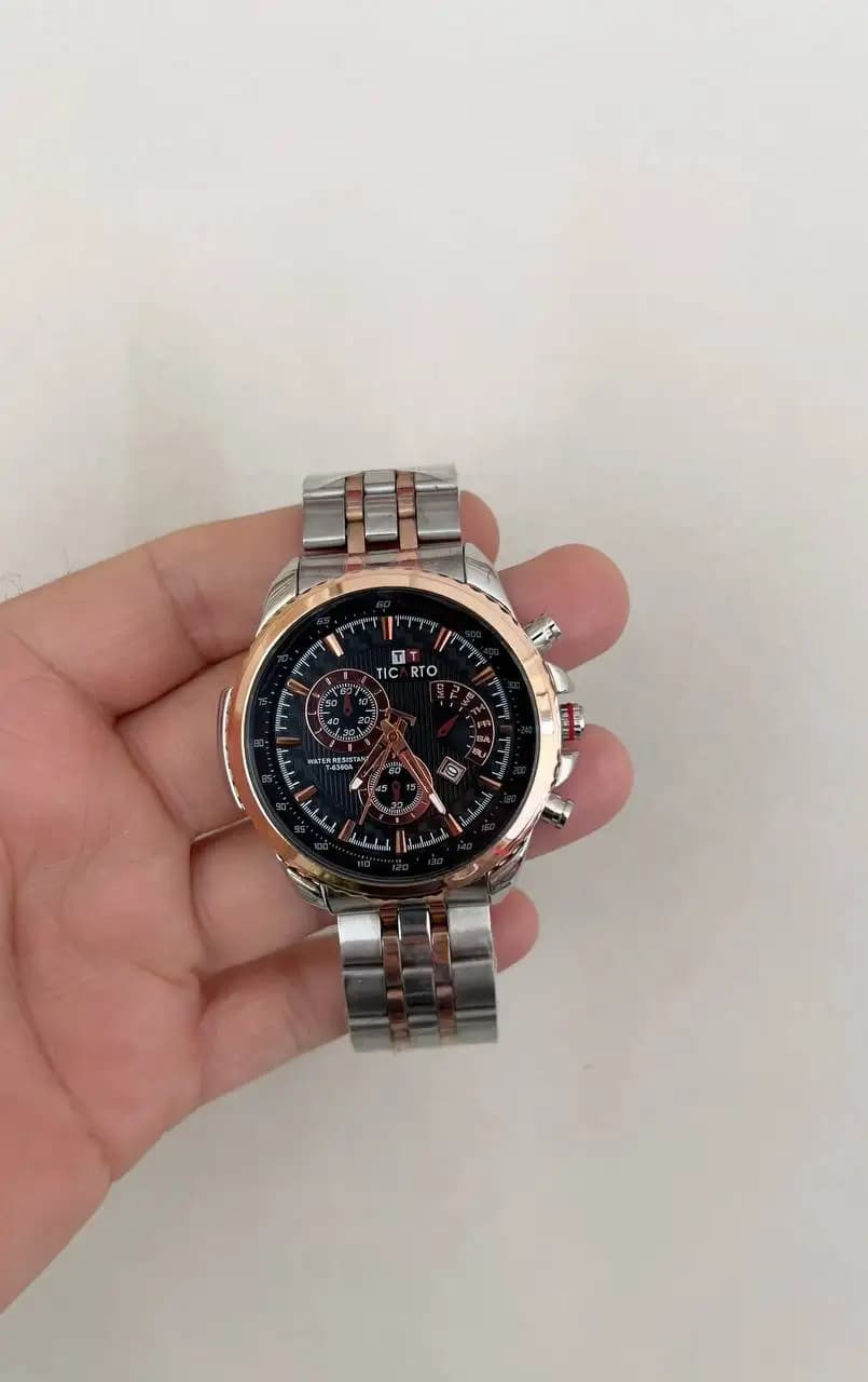 ساعت مچی شرکتی تیکارتو کد 4611 — تصویر ۲